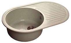 Granfest Мойка кухонная Rondo GF-R730L Песочный – фотография-1